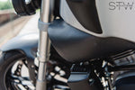 Carbon glanz Lufteinlass / Hutze / airintake links für Buell XB9 XB12 EBR - STW-Solutions