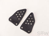 Carbon glanz Fersenschützer -/Schoner vorne für Buell XB9 XB12 R S SX STT SCG EBR - STW-Solutions