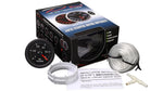Unterdruckanzeige Vakuum -1 Bar 12V Retro-Look schwarz Turbo 52mm Rundinstrument - STW-Solutions