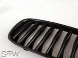 Carbon Frontgrill Nieren Frontziergitter schwarz für BMW Z4 M E85 E86 - STW-Solutions