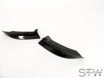Carbon Front Splitter Ansätze Flaps passend für BMW E46 M-Paket M-Sportpaket - STW-Solutions