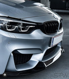 Carbon CS Frontspoiler Frontlippe Splitter für BMW M3 F80 + M4 F82 F83 - STW-Solutions
