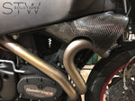 Carbon matt Lufteinlass / Hutze / airintake rechts für Buell XB9 XB12 ab Bj.2008 - STW-Solutions