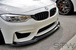 Carbon Frontspoiler Frontlippe Splitter V3 für BMW M3 F80 + M4 F82 F83 - STW-Solutions