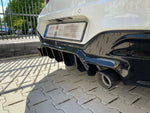 Carbon matt / glänzend Auspuffblenden Endrohre für BMW Fx 140i 240i mit Perf. ESD - STW-Solutions